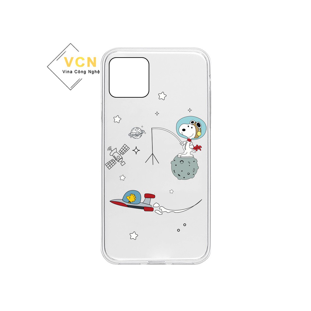 Ốp lưng đủ dòng Iphone 5G/6S/6 Plus/6S Plus/7G/8G/X/Xs/11/11 Pro/12/12 Pro/...Silicone trong hình Snoopy and Woodstock | BigBuy360 - bigbuy360.vn