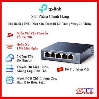 Bộ chia mạng tp-link tl-sg105 switch để bàn 5 cổng 10/100/1000mbps - hàng chính hãng
