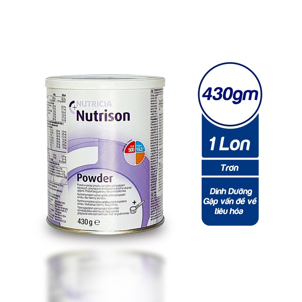 Sữa Bột Nutrison Powder 430g Dinh Dưỡng Dành Cho Người Ốm