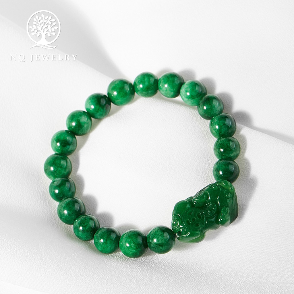 Vòng tay phối tỳ hưu đá - NQ Jewelry