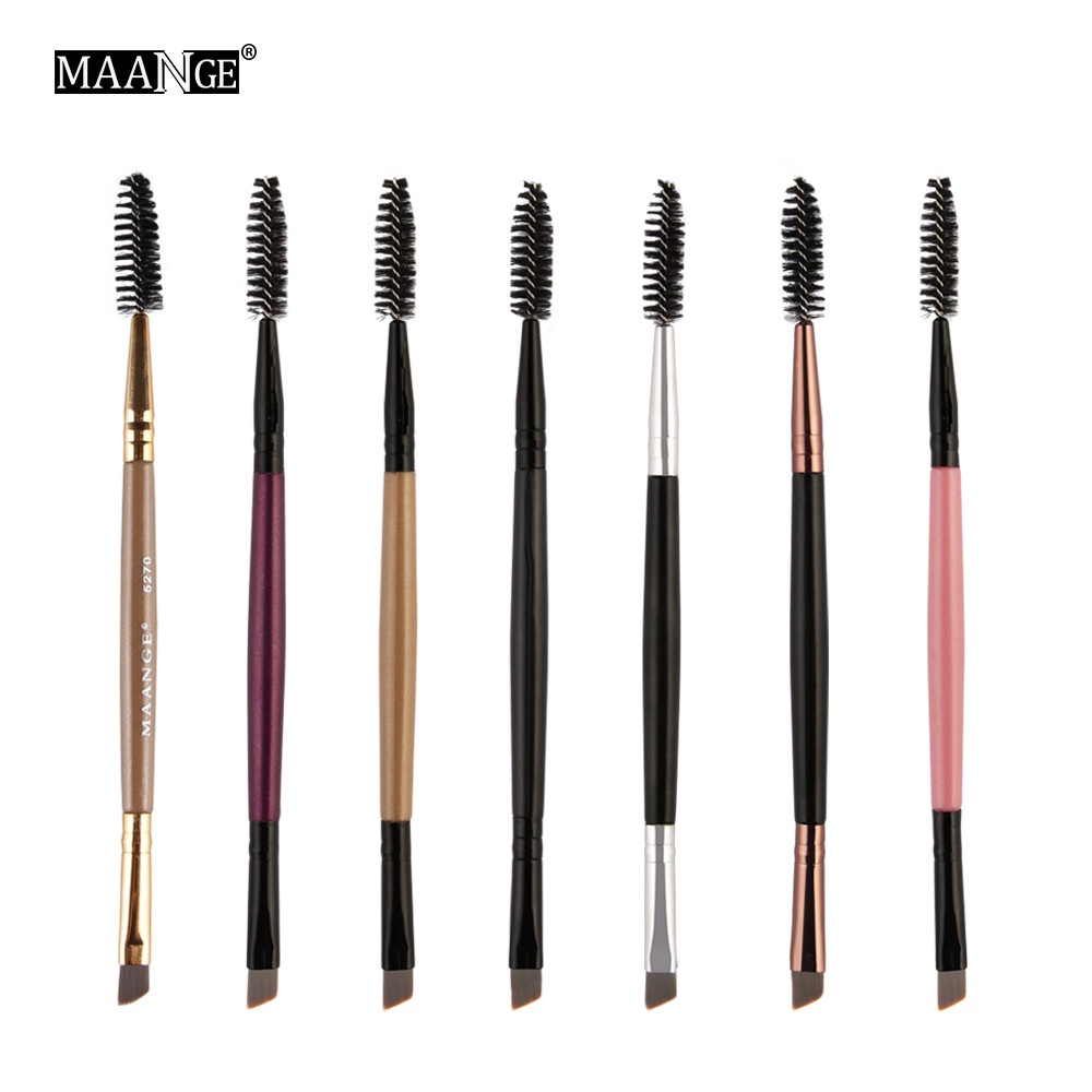 Cọ Chuốt Mascara / Lông Mày 2 Trong 1 MAANGE Thiết Kế Hai Đầu Tiện Dụng