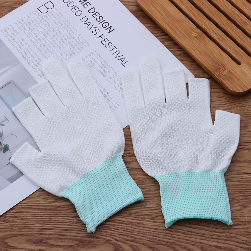 1 Găng Tay Co Giãn Hở Ngón Chống Trượt Cho Câu Cá