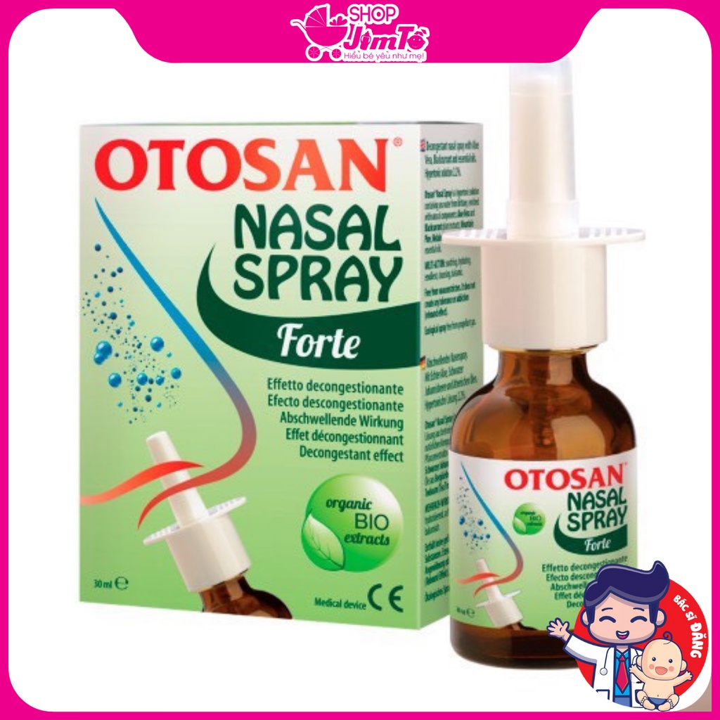 Nhỏ Tai Otosan Natural Ear Drop Giúp Vệ Sinh Và Bảo Vệ Tai Cho Bé Lọ 10ML