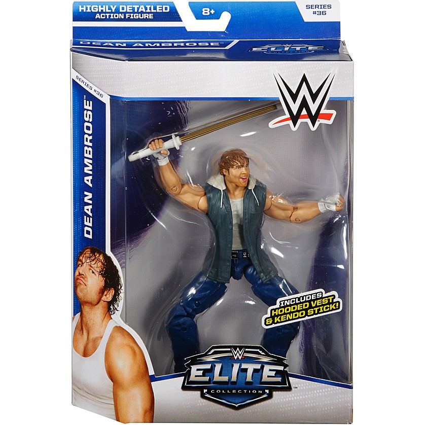 Mô hình wwe Dean Ambrose có gậy tre