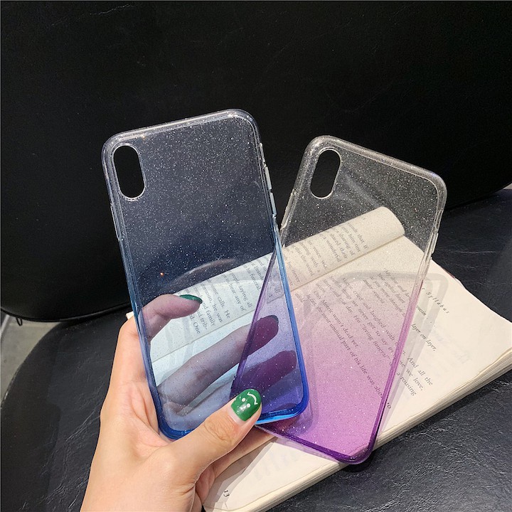 Ốp lưng iphone phủ kim tuyến lấp lánh ốp iphone 6 plus 7 plus 8 plus 6 6s X XS XR XS MAX - n59