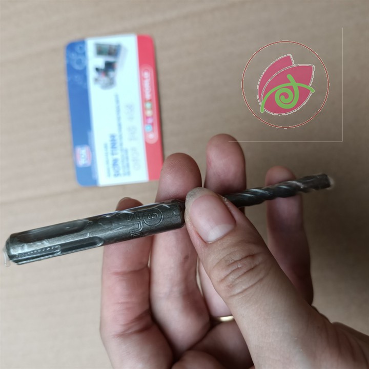 Mũi Khoan Bê Tông 6 x 110 mm 4 cạnh gài X-Tip (Công Nghiệp) Tolsen 74802