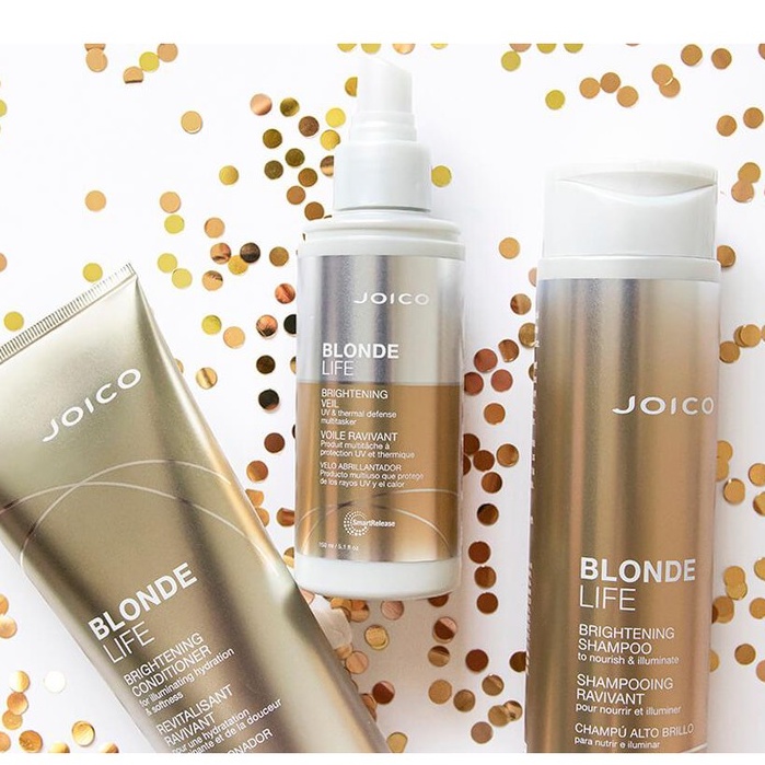 Xịt Dưỡng Giữ Màu Phục Hồi Dành Cho Tóc Tẩy JOICO BLONDE LIFE BRIGHTENING VEIL 150ml