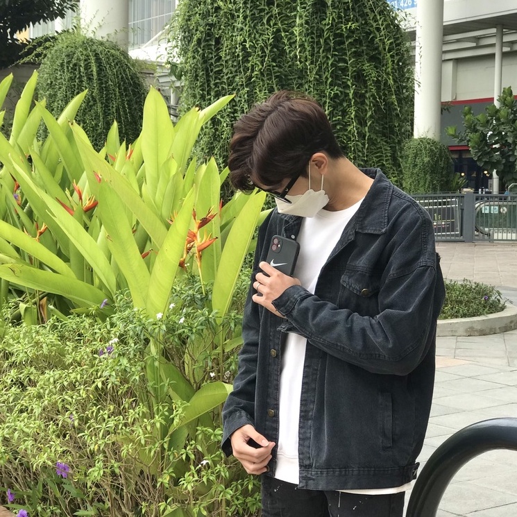 Áo Khoác Jeans Đôi Tay Khóa Unisex Cho Cả Nam Và Nữ Vải Jeans Xuất Dày Dặn