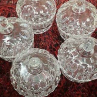 Khay mứt combo 5 lọ thủy tinh