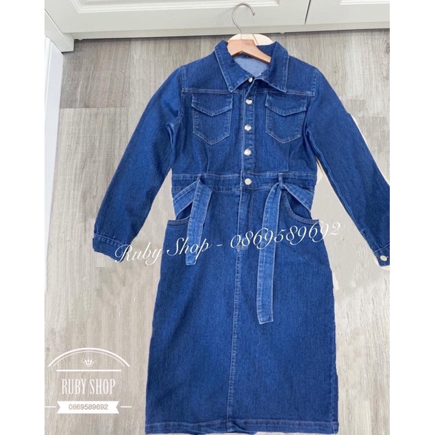 VÁY JEAN TAY DÀI QUẢNG CHÂU