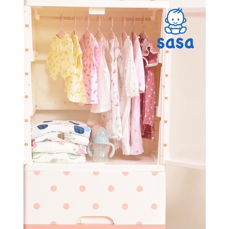 Tủ nhựa 4 tầng sky sasa