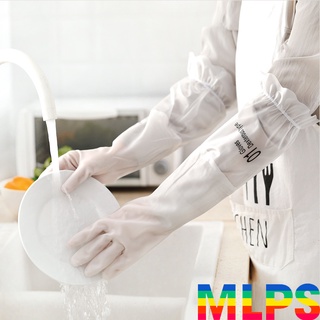 Găng Tay Cao Su LÓT NỈ CAO CẤP MẪU MỚI Siêu Dai Siêu Bền Bo Chun Chống Tụt Loại Dài Tiện Lợi