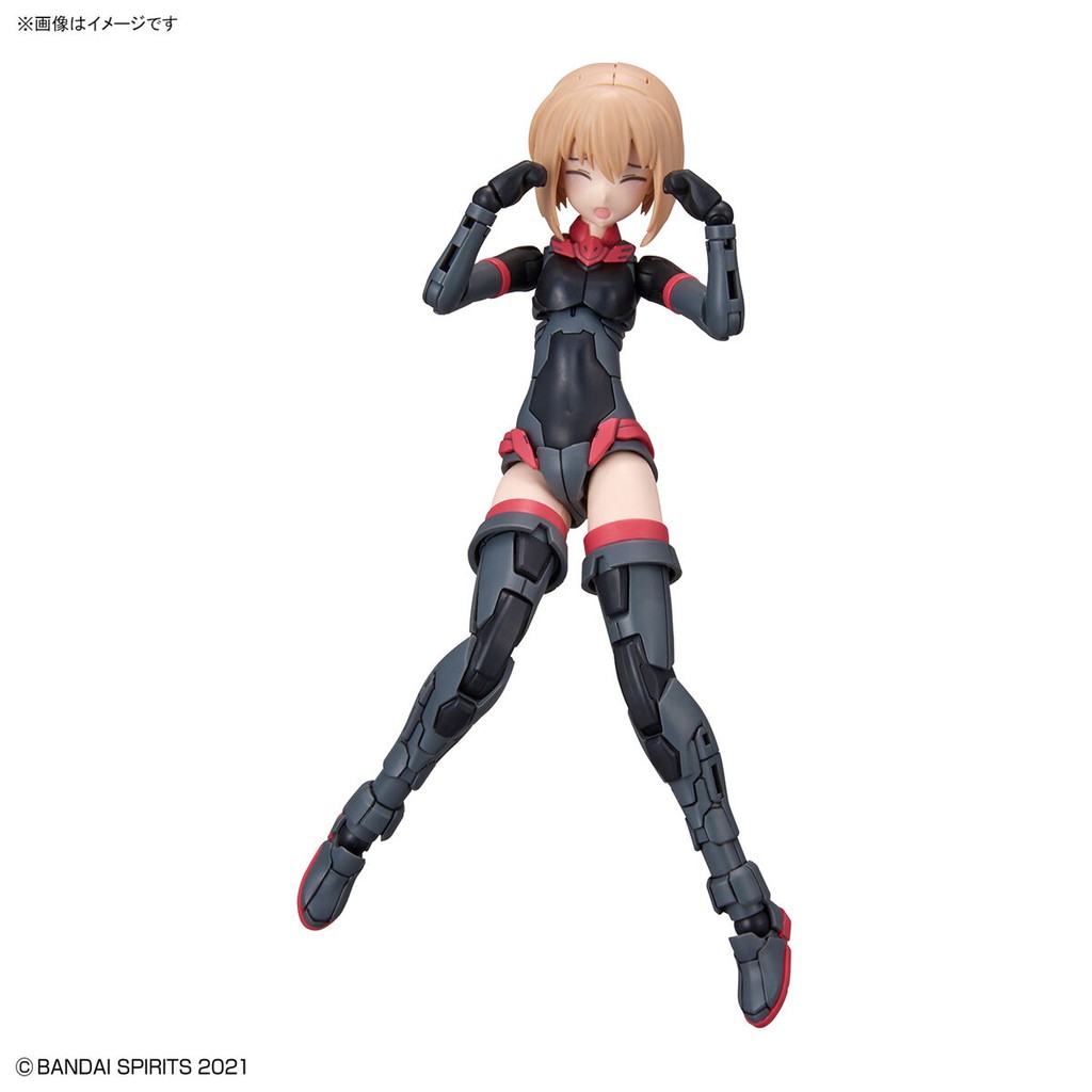 Mô Hình Lắp Ráp 30MS SIS-A00 Tiasha [Color B] 30 Minutes Sisters Bandai Đồ Chơi Anime Nhật