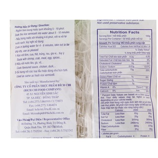 Bún gạo Nàng Hương Bích Chi 400g