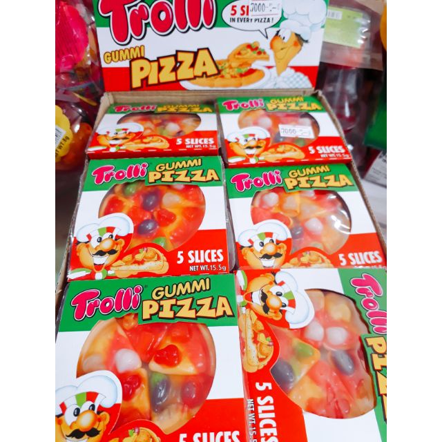 Kẹo dẻo Trolli vị pizza
