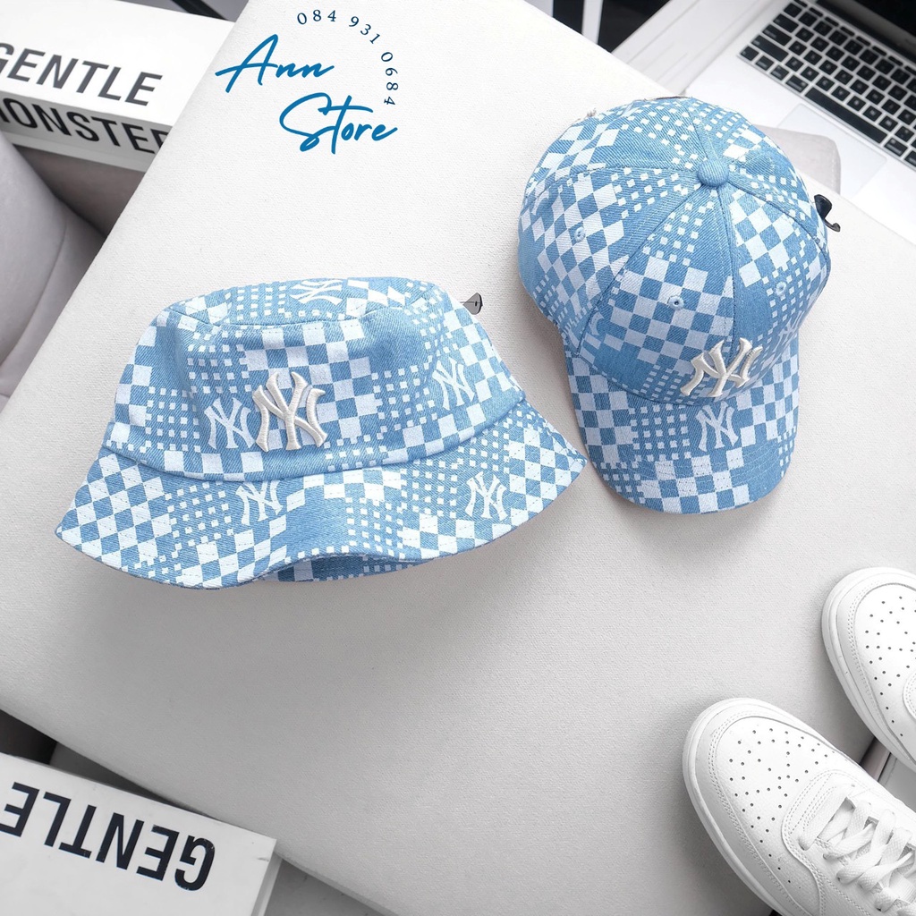 Set mũ NY siêu hot, logo thêu nổi thời trang, phom mũ chuẩn đẹp, hàng loại 1 full tag chuẩn store, mẫu mới nhất 2022