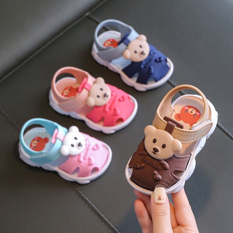 Sandal quai hậu cho bé hình gâu siêu cute mẫu mới - TT410