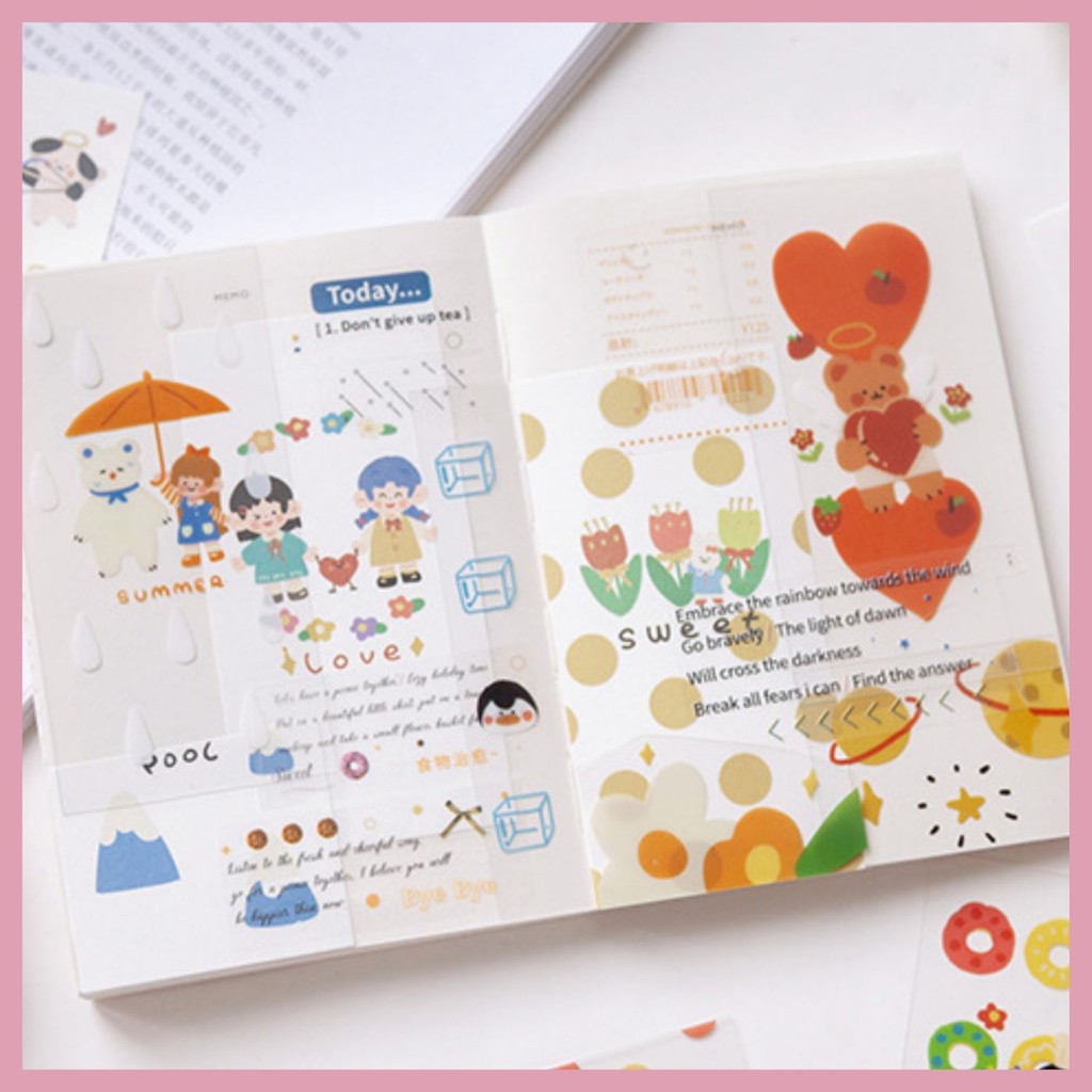 SET 20 BOOKMARK SIÊU CUTE (6 MẪU)