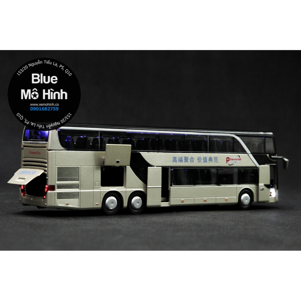 Blue mô hình | Mô hình xe bus xe khách