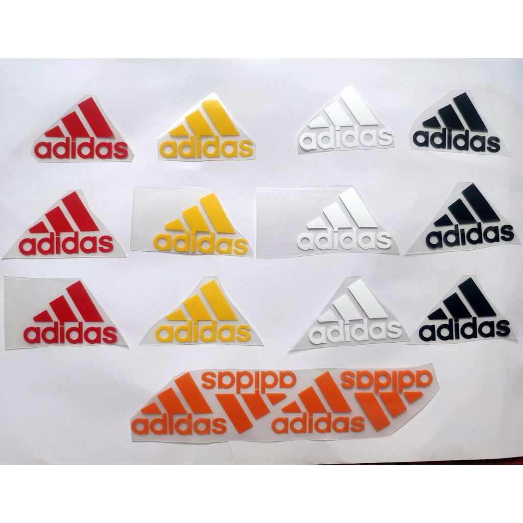 Tự ép dán logo adidas nike puma nhiệt lên quần áo bằng bàn là bàn ủi nhiều màu
