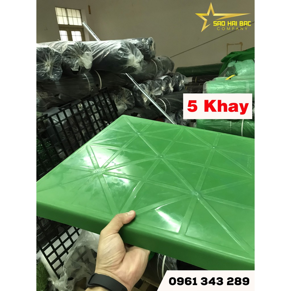 5 Khay hứng phân lồng chim bồ câu, gà, đựng nước trồng lan