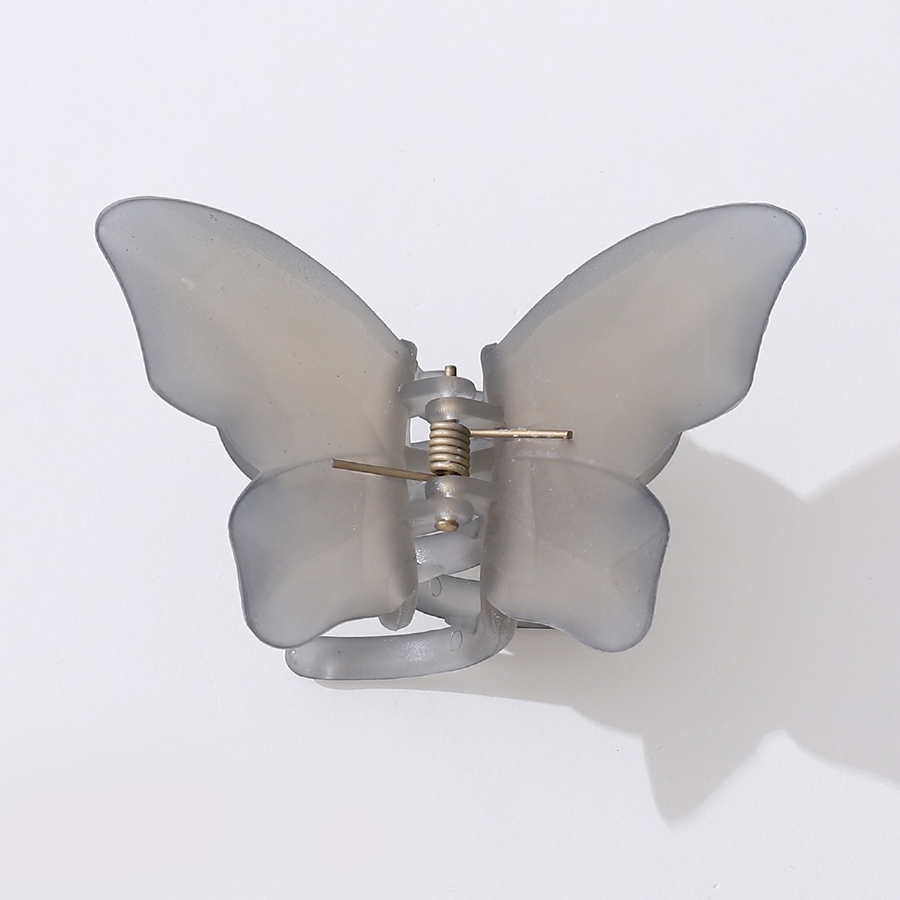 Kẹp Tóc Trong Suốt Hình Bướm Đáng Yêu