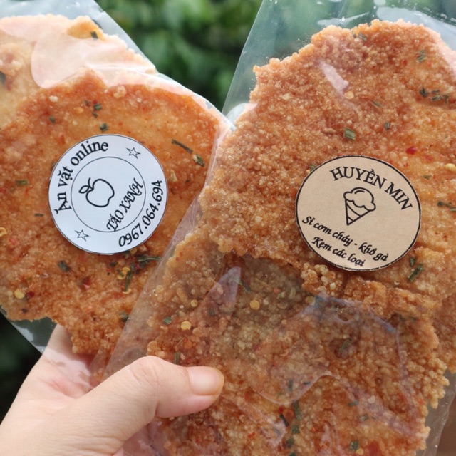 Combo 100 gói] cơm cháy chiên mắm (gói 3 miếng) | BigBuy360 - bigbuy360.vn