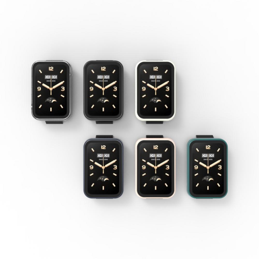 Ốp Điện Thoại PC + Kính Cường Lực Bảo Vệ Màn Hình Cho Xiaomi Mi band 7 pro Mi band 7Pro 7 pro