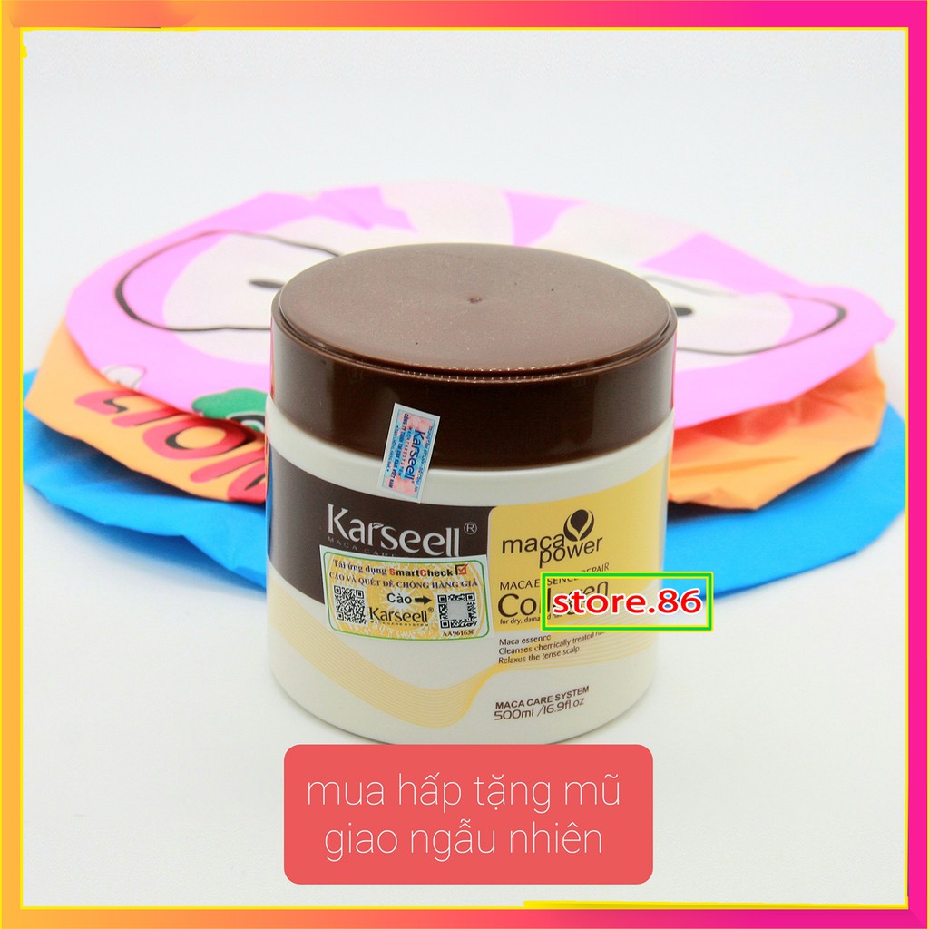 KEM HẤP TÓC - Ủ TÓC - KEM XẢ TÓC - TÚI - HŨ 500ML COLLAGEN KARSEELL - PHỤC HỒI TÓC SIÊU MỀN MƯỢT TẠI NHÀ. | BigBuy360 - bigbuy360.vn