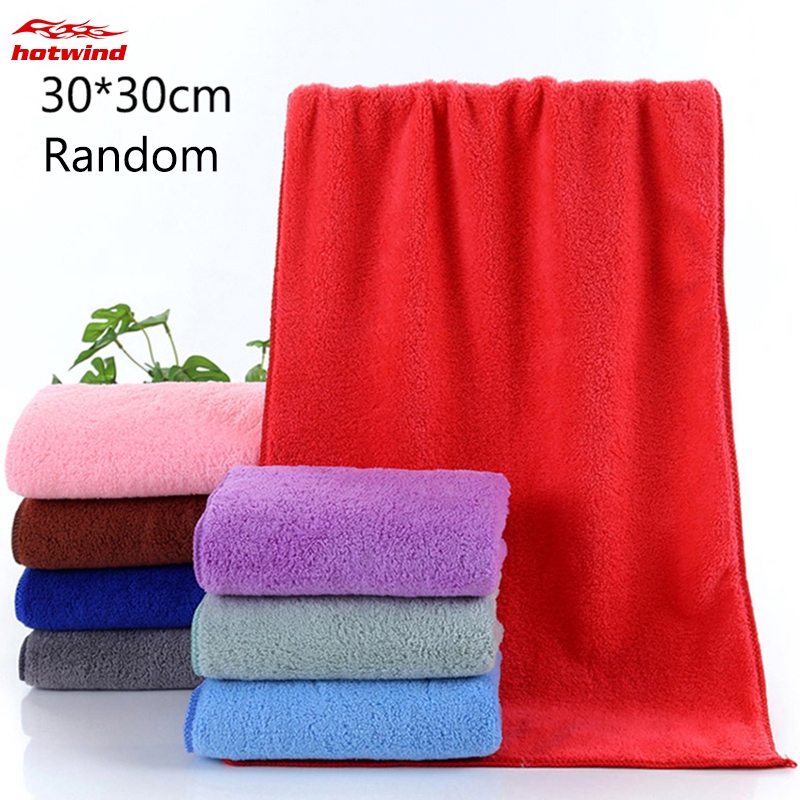 Chăn nhung mềm màu sắc ngẫu nhiên 30x30cm
