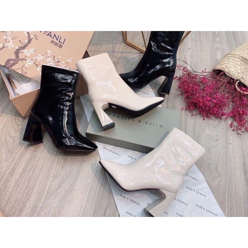 [SẴN -LOẠI 1] Bốt nữ Lona Boots đế vuông sang chảnh cá tính đẳng cấp