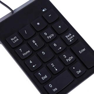 Bàn Phím Số Mini 18 Phím Cho Laptop