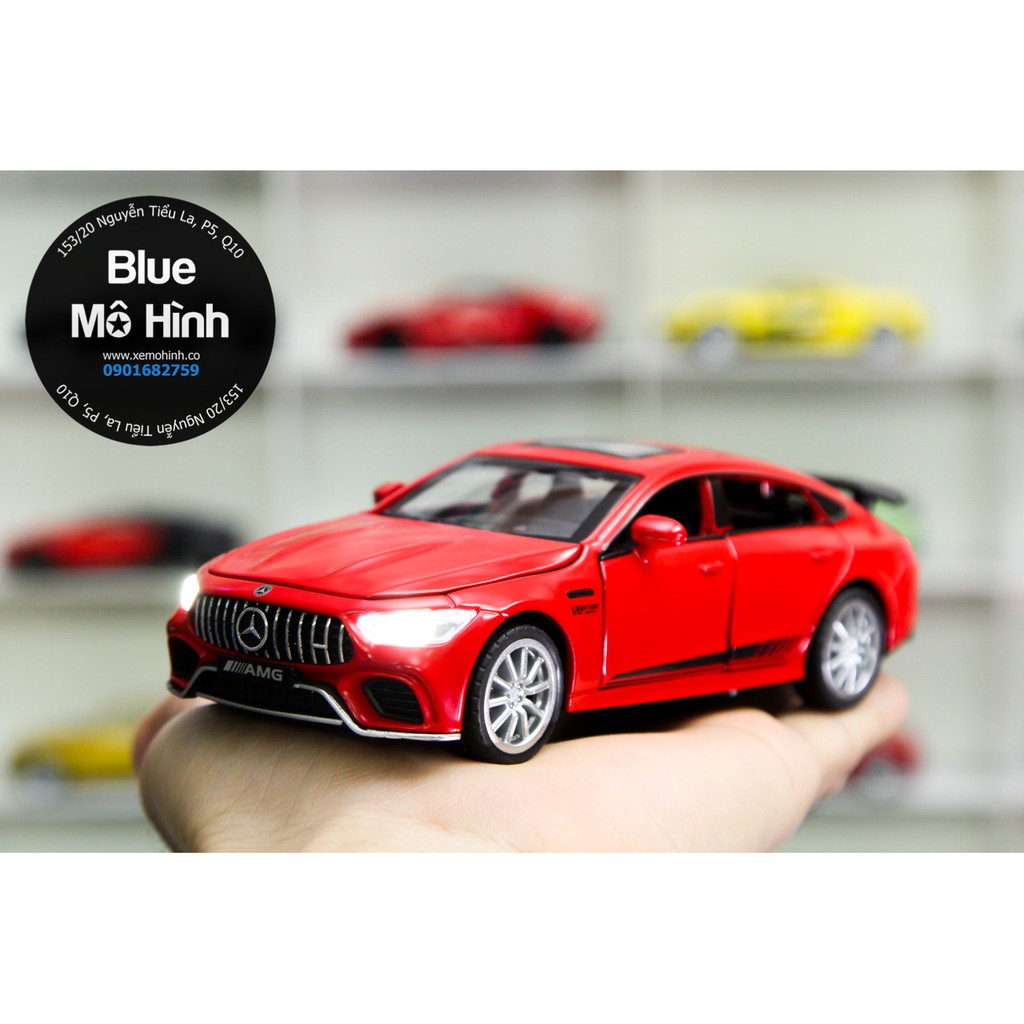 Blue mô hình | Xe mô hình Mercedes AMG GT 63S mở hết cửa 1:32