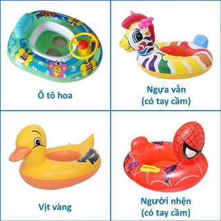phao bơi xỏ chân hình thú chống lật an toàn cho bé