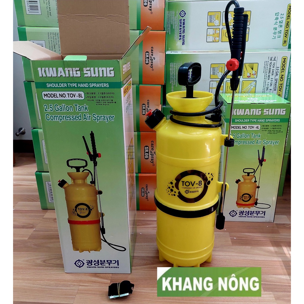Bình xịt , bình phun khử khuẩn Hàn Quốc 8L