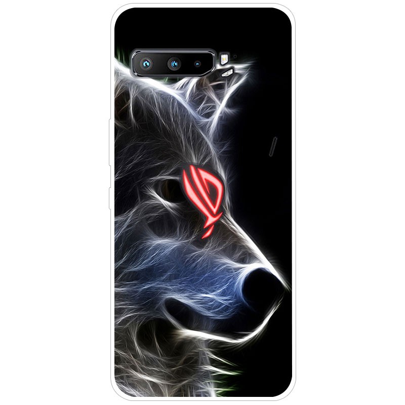 Ốp điện thoại silicon in hình đẹp mắt cho Asus Rog Phone 3 Zs661Ks
