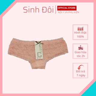Quần lót nữ ren sexy cao cấp Candy 303 cạp thấp thiết kế nhúng bèo dạng tiểu thư dễ thương thoải mái thoáng mát