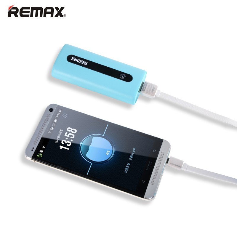 [Mã ELORDER5 giảm 10K đơn 20K] Sạc dự phòng Remax_5000mAh-Chính hãng 100%(vàng)