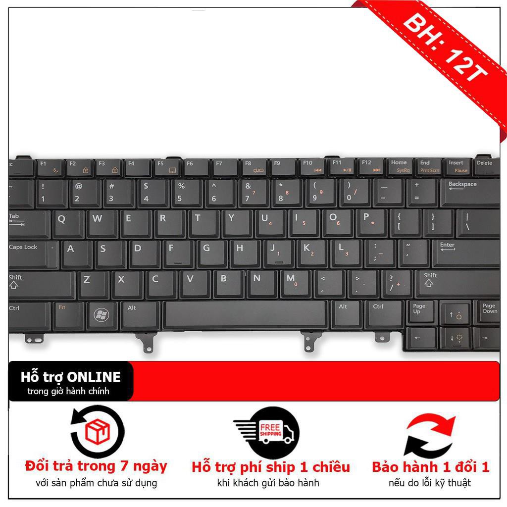 Bàn phím laptop Dell Latitude E6220 E6230 E5420 E5430 E6320 E6330 E6420 E6430 E6440 0RT9T6 US 0FWVVF FWVVF