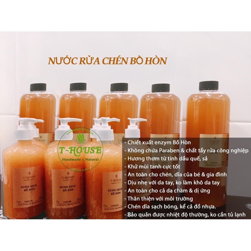 Nước Rửa Chén Bồ Hòn