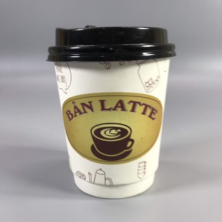 Latte - Cốc giấy - Tùy chọn: Sầu Riêng, Khoai Môn, Dừa, Bạc Hà