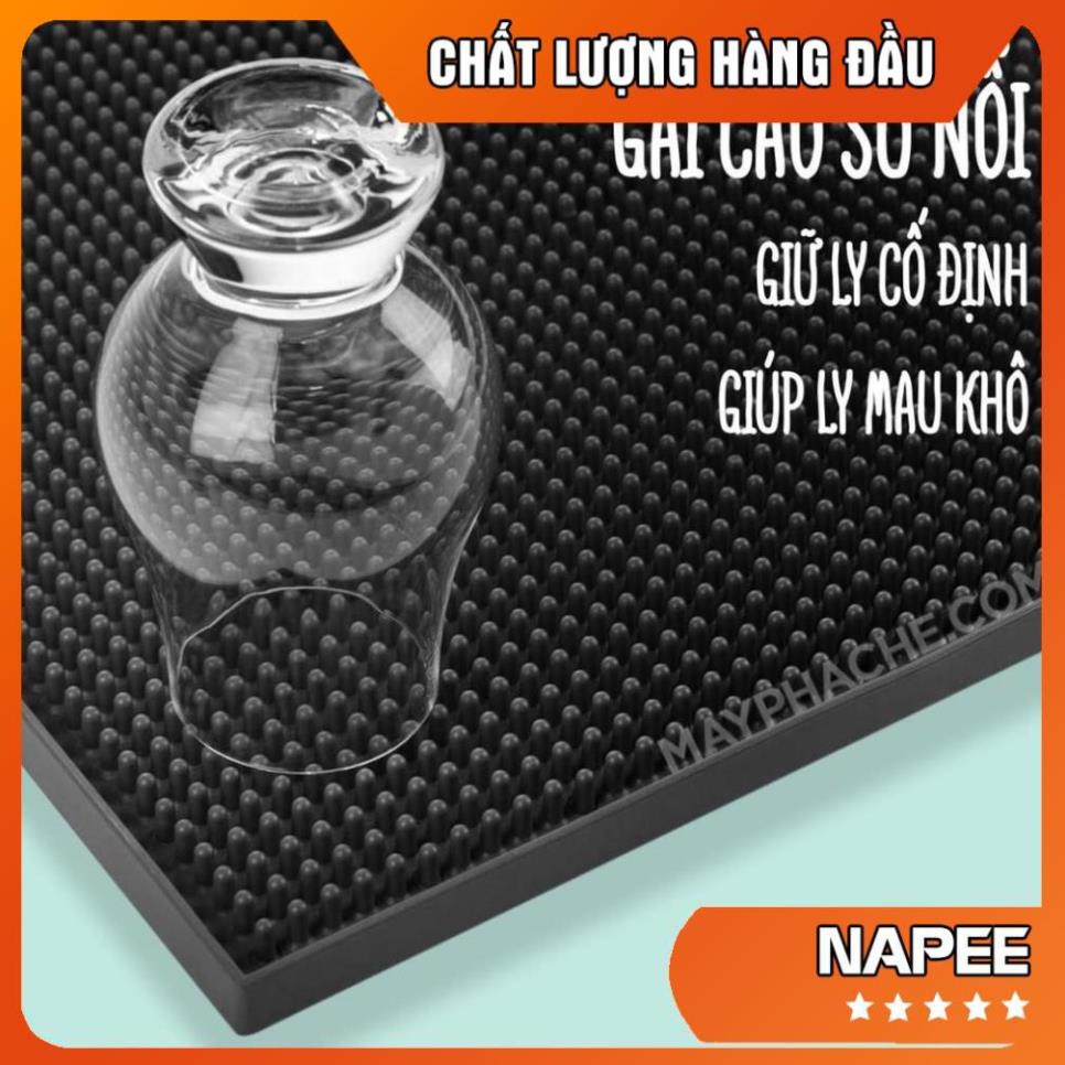 THẢM BAR pha chế cao su - dụng cụ quan trọng tại quầy bar chuyên nghiệp, chống trơn trượt,chống tràn nước tiện lợi