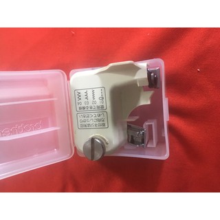 Bộ dao xén vải khi vắt sổ cho máy gia đình brother đầu vuông, tendy spencil, tendy 7000, raxinal.