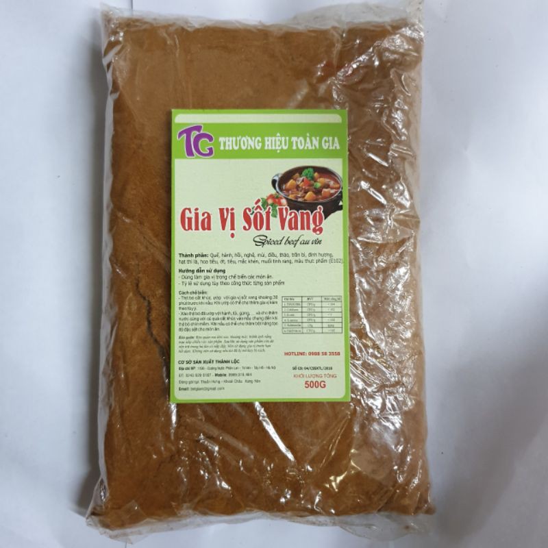 [HÀNG DÙNG THỬ] Gia vị sốt vang gói 100gr - cho món sốt vang thơm ngon, chuẩn vị