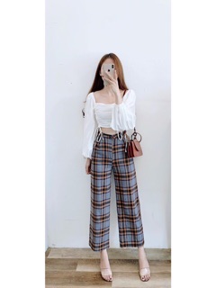 ÁO CROPTOP RÚT DÂY
