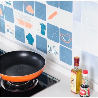 Decal dán tường bếp chống bẩn dầu mỡ