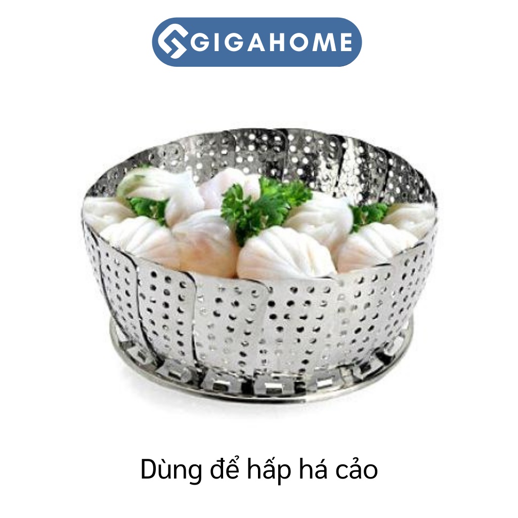 Vỉ Hấp, Xửng Hấp, Để Ráo Nước Trái Cây Inox GIGAHOME Cao Cấp 3231