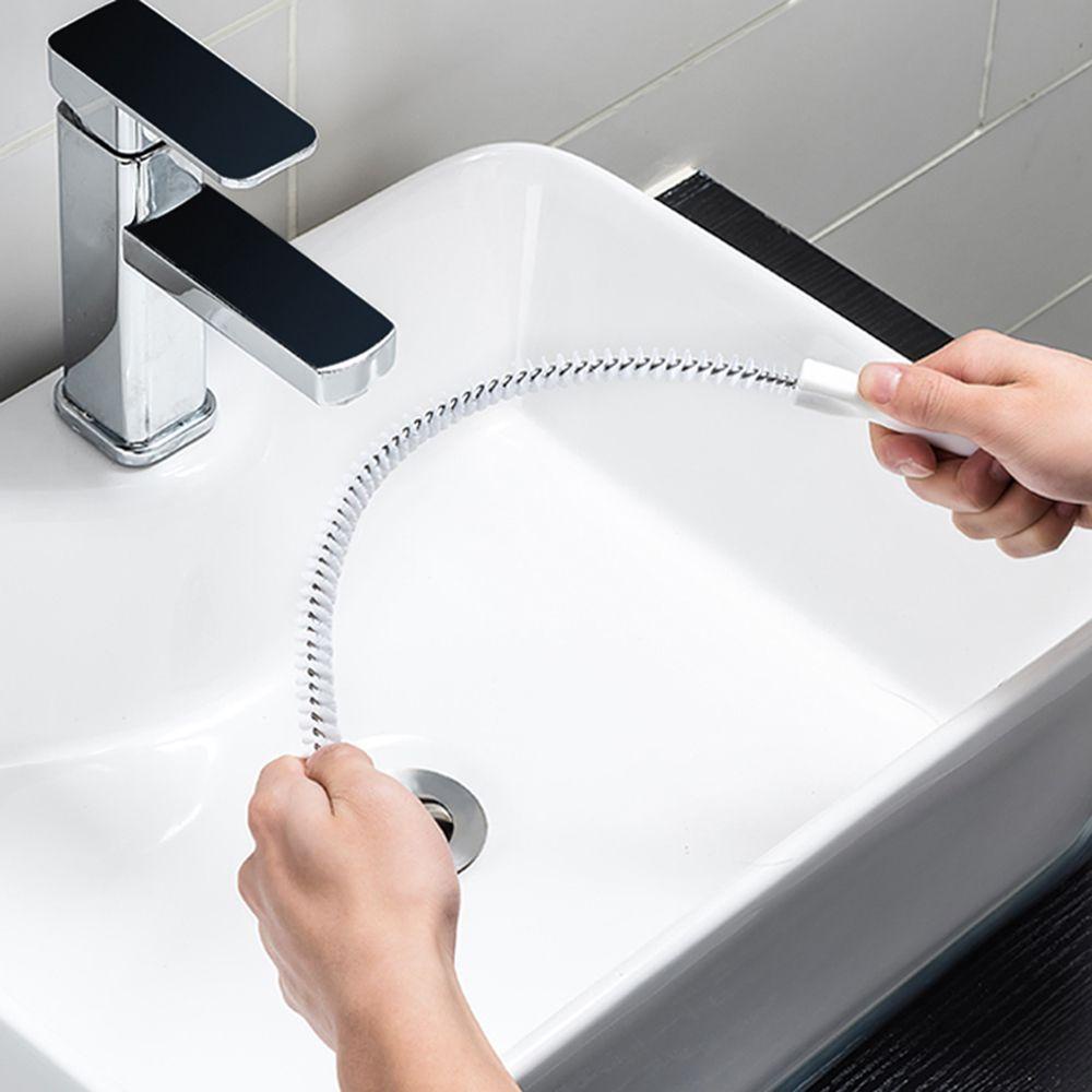 KUNHEV Bàn Chải Làm Sạch Cống Thoát Nước Bồn Rửa 45CM