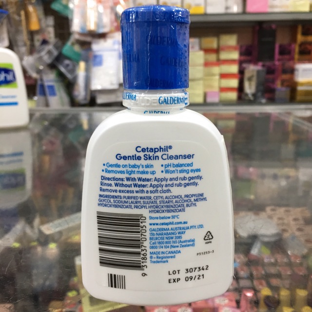 Sữa rửa mặt Cetaphil Gentle Skin Cleanser Face and Body 125ml