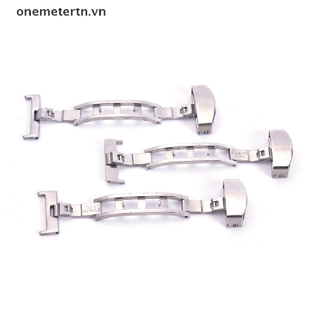 Dây Đồng Hồ Đeo Tay Thời Trang Bằng Thép Không Gỉ 18 / 20 / 22mm
